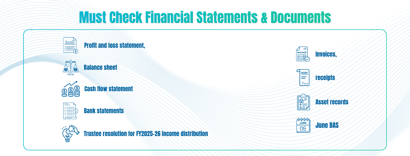 Must Check Financial Statements & Documents